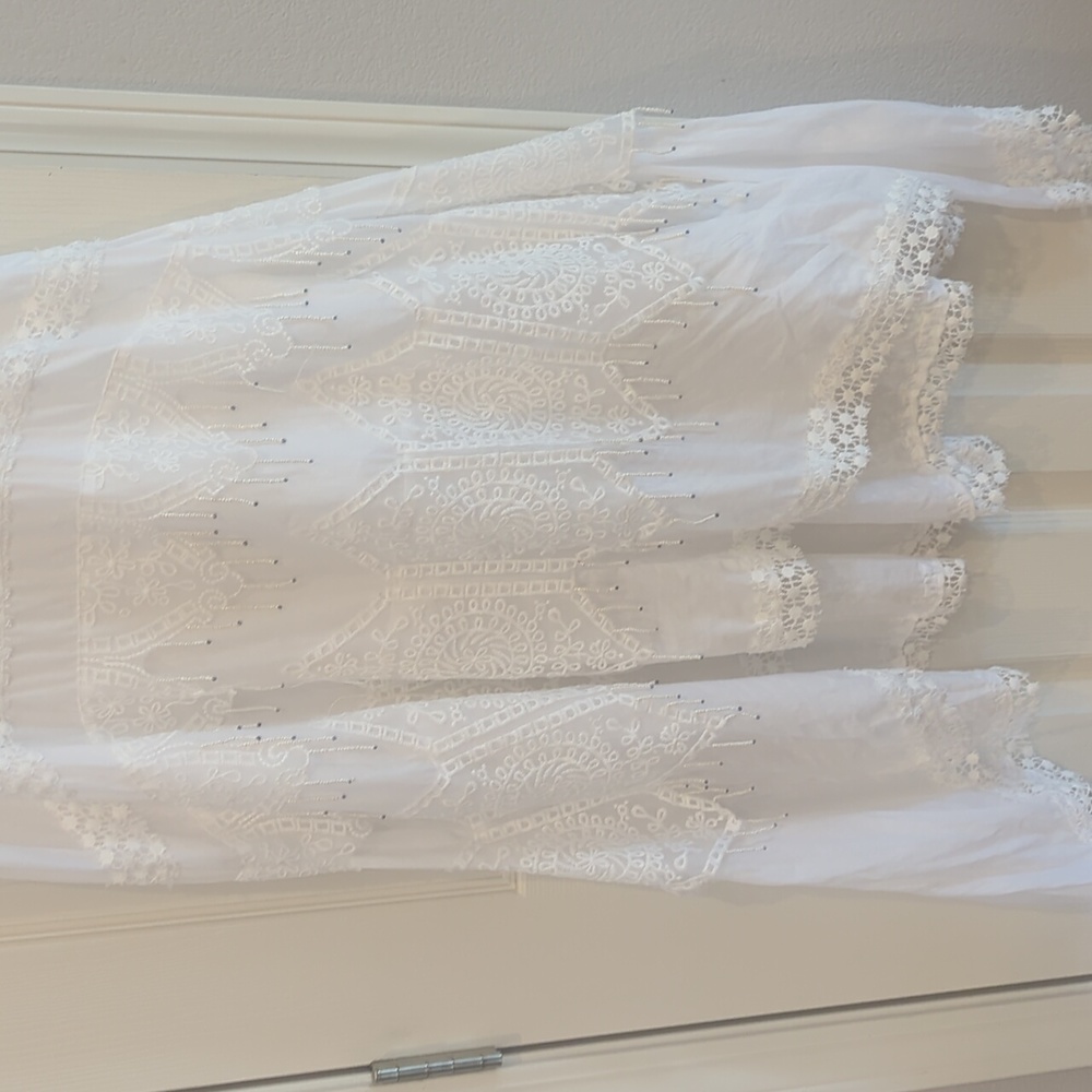 Anthropologie Rina Dhaka beaded midi dress size 4 RARE - Picture 4 of 14